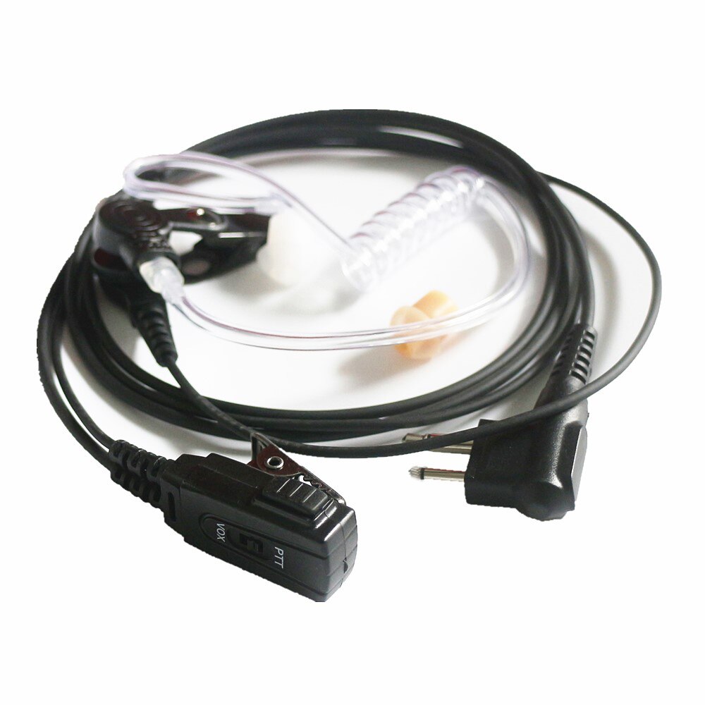 10x2-와이어 FBI 이어폰 헤드셋 VOX PTT Mic For Motorola CP88 CP040 CP100 CP125 CP150 CP200 CP300 양방향 라디오